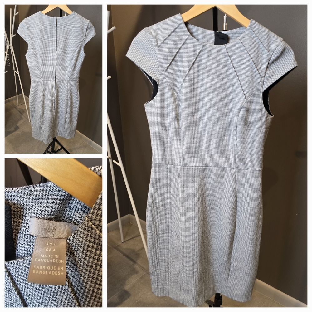 H&M Bodycon grey dress